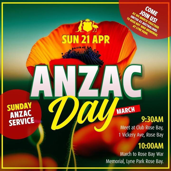 Featured image for “Come and join us for our annual Anzac Sunday March & Service on Sun 21st April 2024.”